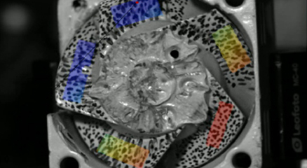 基于双目高速数字图像相关（DIC）技术的电机叶片高速旋转变形实验